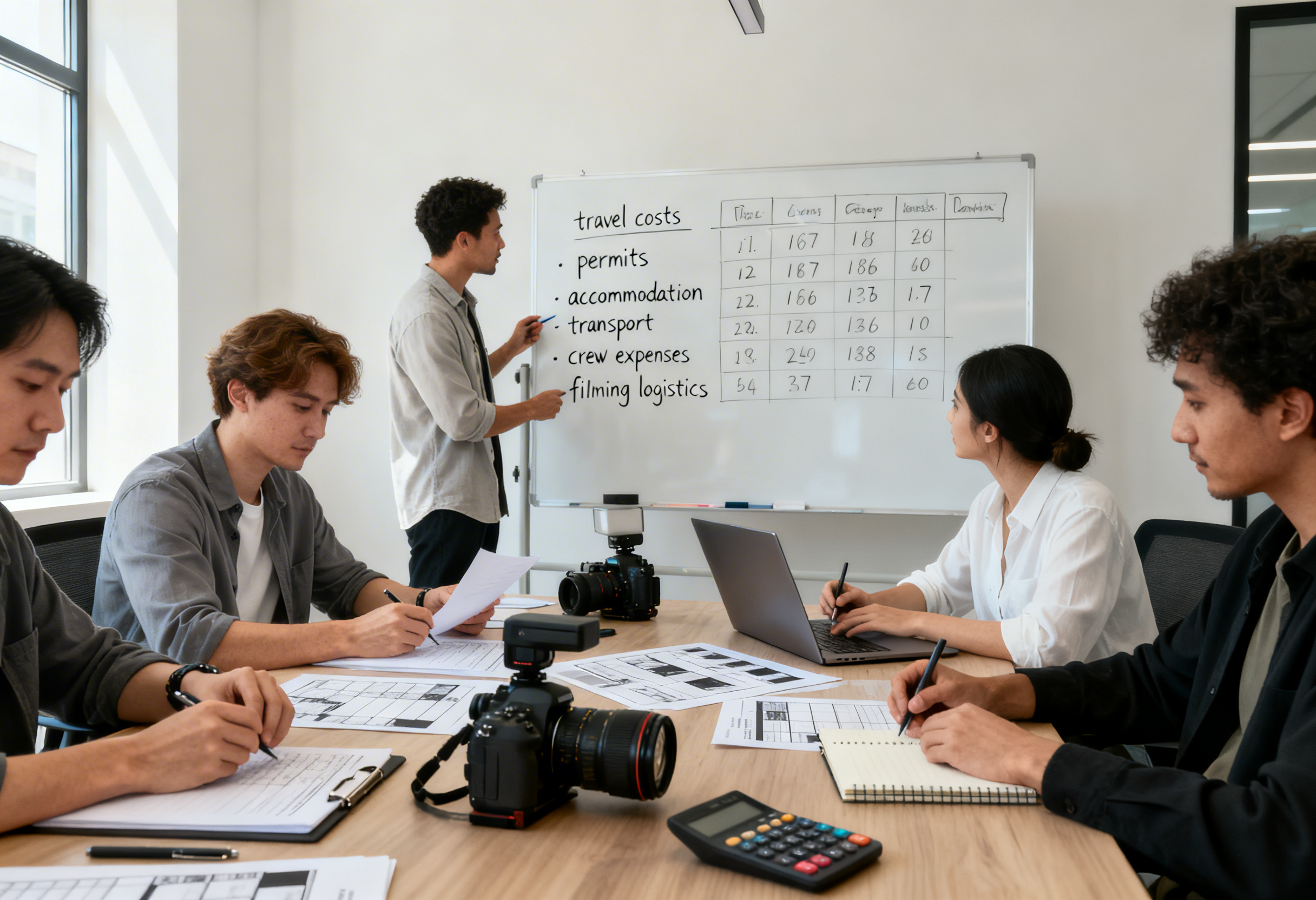 travel costs for film crews in Nepal