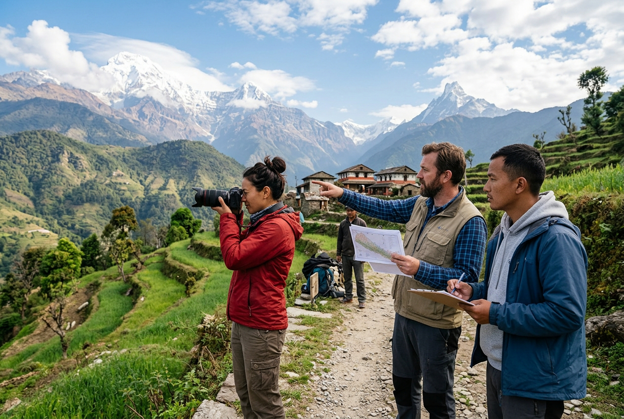 Film Location Scouting in Nepal